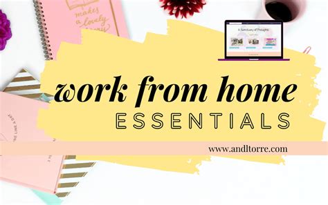 8 Work From Home Essentials For Your Home Office