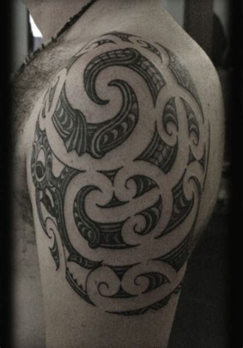 63 Classy Maori Shoulder Tattoos