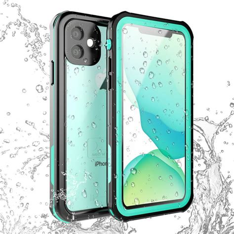 Ip68 Waterproof Shockproof Slim Case Cover For Iphone 11 Black