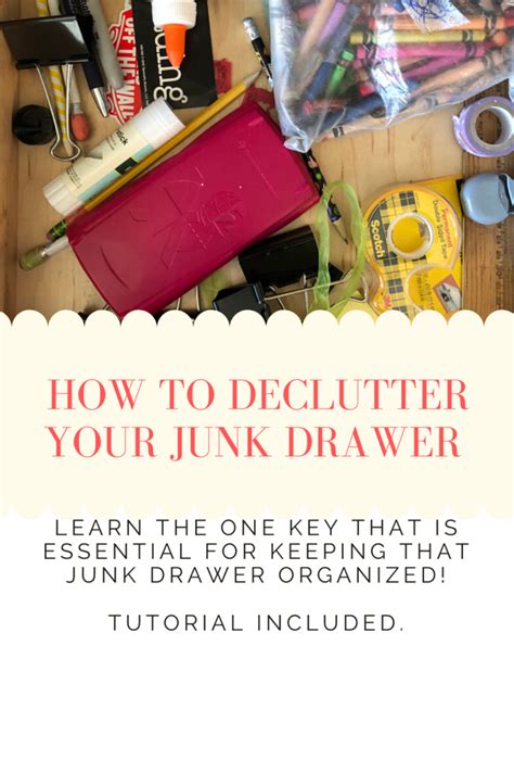 how to declutter your junk drawer beautiful life and home