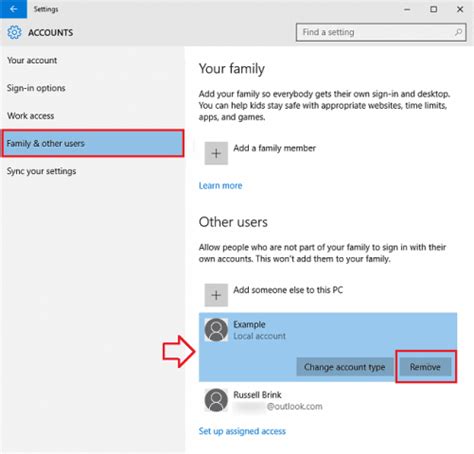 Emailing is one of the most commonly used. Top 5 Methods to Remove User Accounts in Windows 10