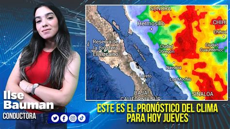 Este Es El Pron Stico Del Clima Para Sonora Hoy Jueves De Septiembre