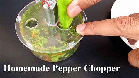 See How Easy It Is To Make This Pepper Chopper Youtube