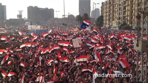 Tahrir Square Reacts As Armed Forces Deadline Lapses Youtube