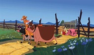 Die Kühe sind los | Kühe, Kuh, Zeichentrickfilme