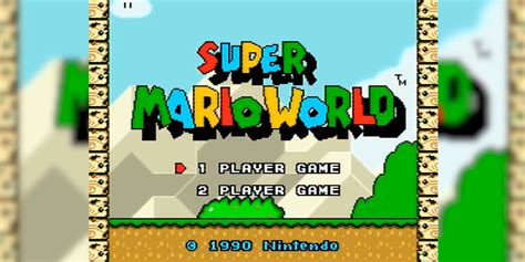 Super Mario World Prototype From 1990 Found And Released Online