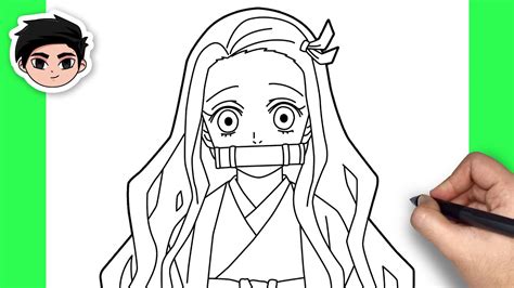 Kimetasu No Yaiba Nezuko Easy Drawings Dibujos Faciles Dessins