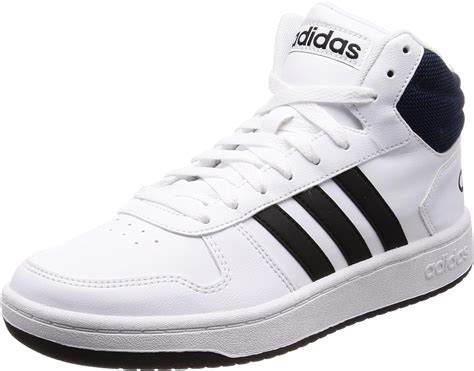 Adidas Men Vs Hoops Mid 20 Hi Top Trainers White Footwear Whitecore