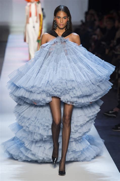 haute couture jean paul gaultier printemps été 2019 plongée en eaux troubles mode haute