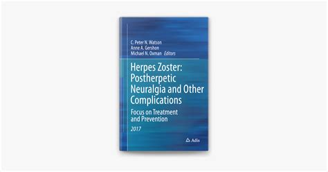 ‎herpes Zoster Postherpetic Neuralgia And Other Complications On Apple