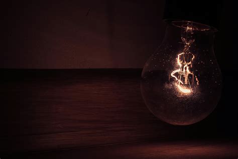 Free Stock Photo Of Dark Light Light Bulb