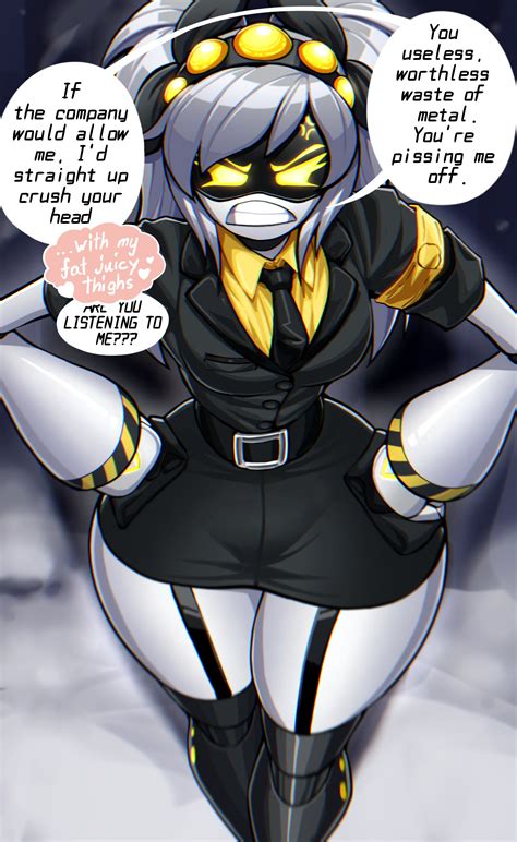 rule 34 1girls angry belt belt buckle breasts business suit dialogue english text female only