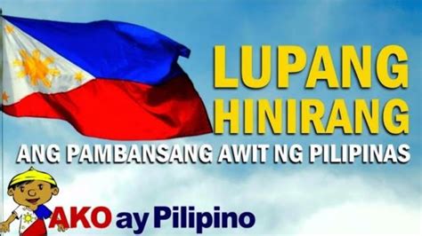 Lupang Hinirang Philippine National Anthem Pambansang Awit Ng