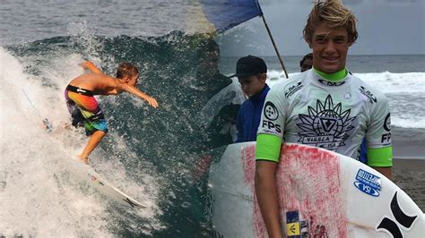 muere con 16 años zander venezia promesa del surf tratando de coger olas en pleno huracán irma