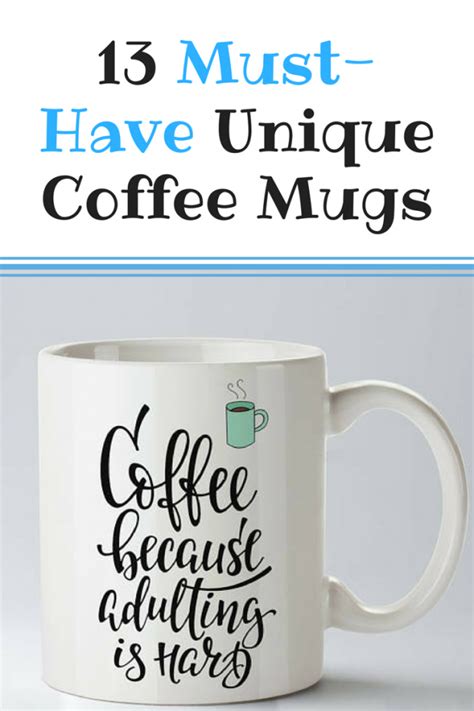 13 Must Have Unique Coffee Mugs Merry About Town