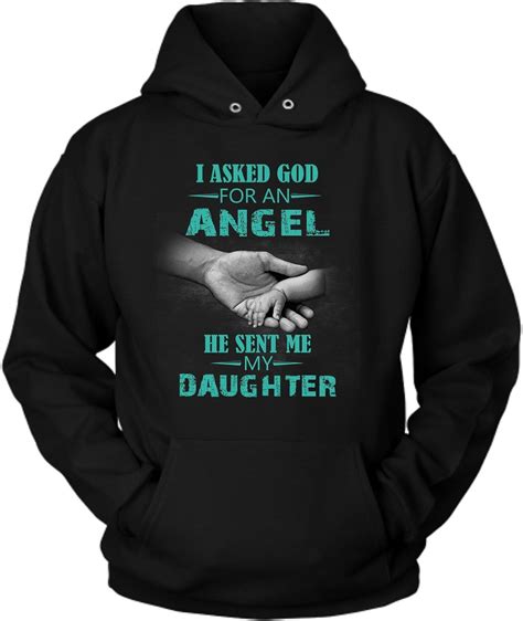 Daughter Hoodie Daughter Cotton Fleece Hoodie Great Hoodie With A Creative Quote