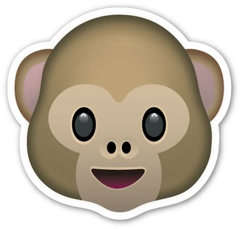 Monkey Emoji Transparent Background