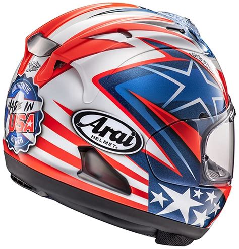 All of us know each and every detail regarding our favorite car. Arai Corsair-X Nicky-7 Replica Helmet