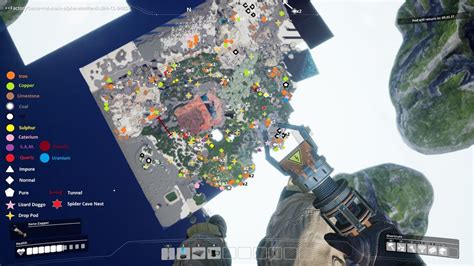 Updated Satisfactory Map And Resource Nodes Rsatisfactorygame