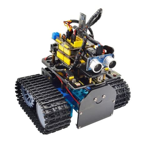 Mini Tank Bluetooth Arduino Project Robot Kit