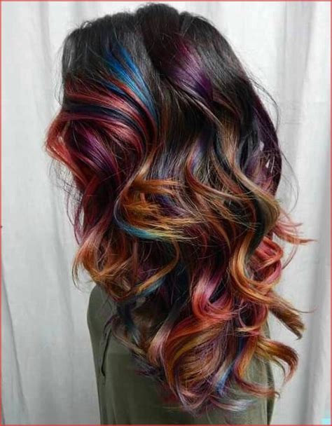 Hidden Hair Color 130130 Love Multicolor Hair Is My Thingy In 2018