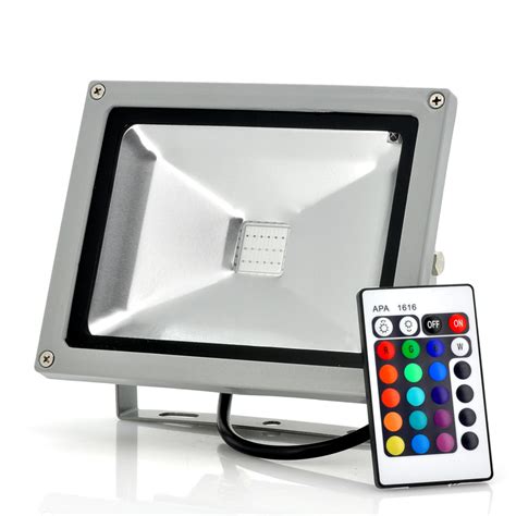 When you have your lighting correct, then your videos. LED Flood Light with Remote Control - 20W, 1800 Lumens