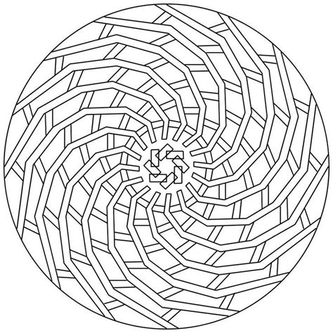 Free printable geometric design coloring pages. Geometric coloring pages | The Sun Flower Pages