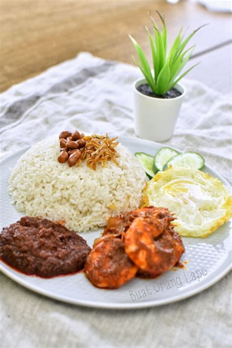 Masakan malaysia nasi lemak asparagus. Resepi Nasi Lemak Dengan 9 Jenis Sambal Nasi Lemak Yang Sedap