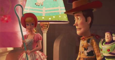 Bo Peep And Woody In Toy Story 4 Scene Video Popsugar Entertainment Uk
