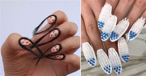 15 Crazy Nail Designs That You Will Never Try