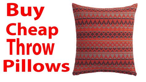 Where To Buy Cheap Throw Pillows Under 50 Each Shophbdcom Youtube