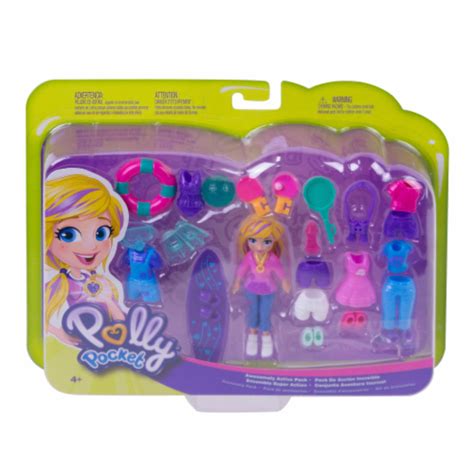 Mattel Polly Pocket® Awesomely Active Pack Doll And Accessories 1 Ct Qfc