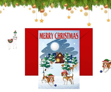 printable set of 4 alpaca and friends christmas cards etsy christmas cards etsy cute