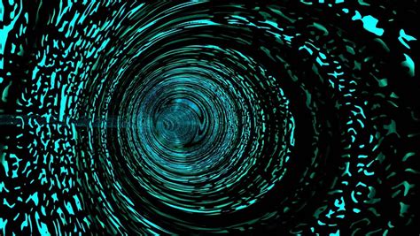 Abstract Wormhole Tunnel Animation Stock Footage Video 8221315