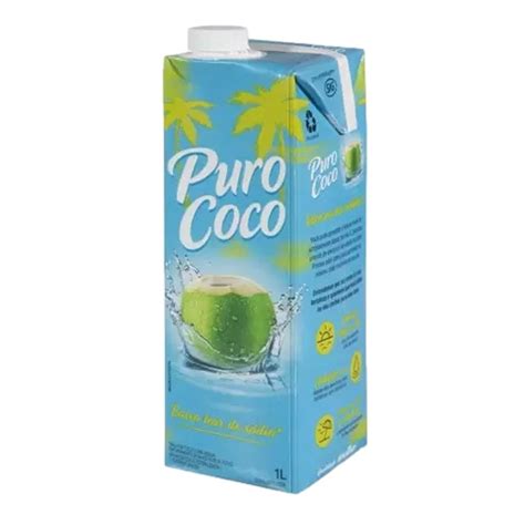 Água De Coco Puro Coco 1l Mercantilnovaera