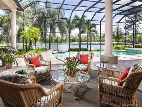 Before decorating your screened in porch, there are a few things you'll want to take into consideration, including your style, how much can you spend, where you will shop, etc. Tropical screened lanai - outdoor living - pool - columns ...