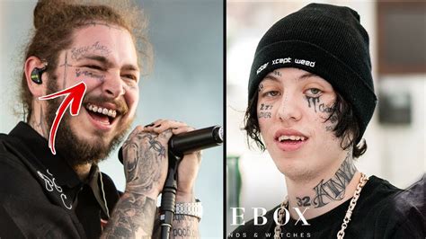 White Rappers With Face Tattoos