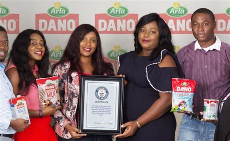 Dano Milk Nigeria Is Officially A Guinness World Records Holder