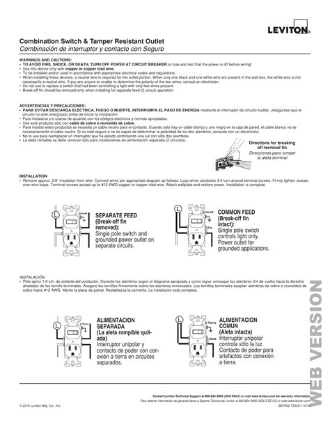 Leviton 5225 Wiring Diagram Wiring Diagram
