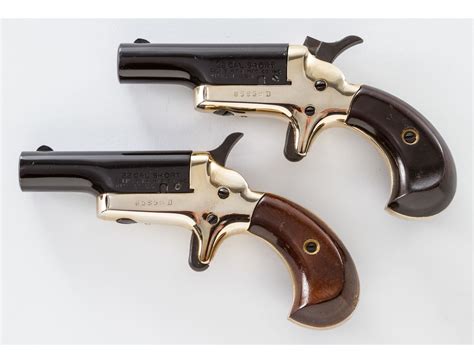 Pair Of Colt Single Shot Derringers