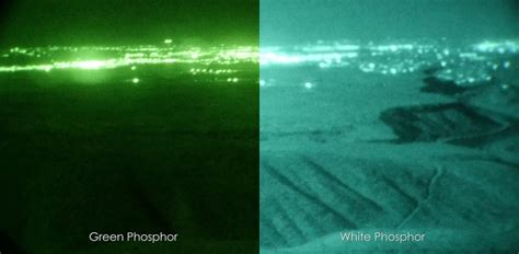 The Latest In Night Eyes White Phosphor Nvgs White Phosphor Night Vision