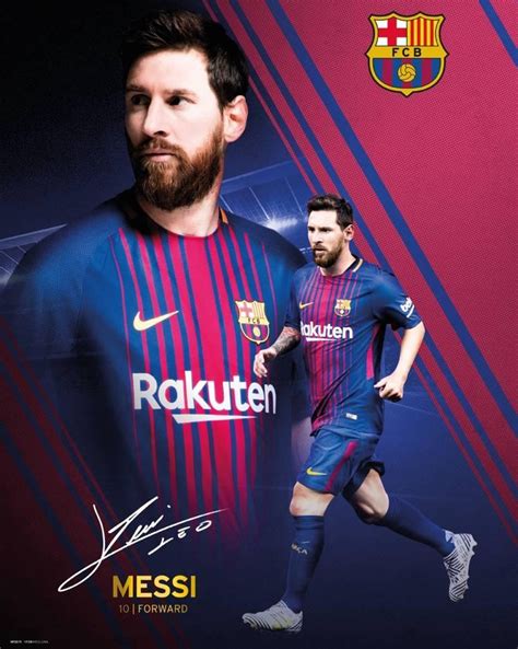 Messi Collage Poster 40 X 50 Cm