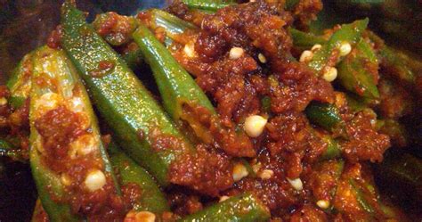 Bendi yang mungkin tumbuh subur di malaysia kini dipercayai berasal dari afrika tengah dan banyak di tanam di. Grand Dish Cafe: KACANG BENDI GORENG CILI