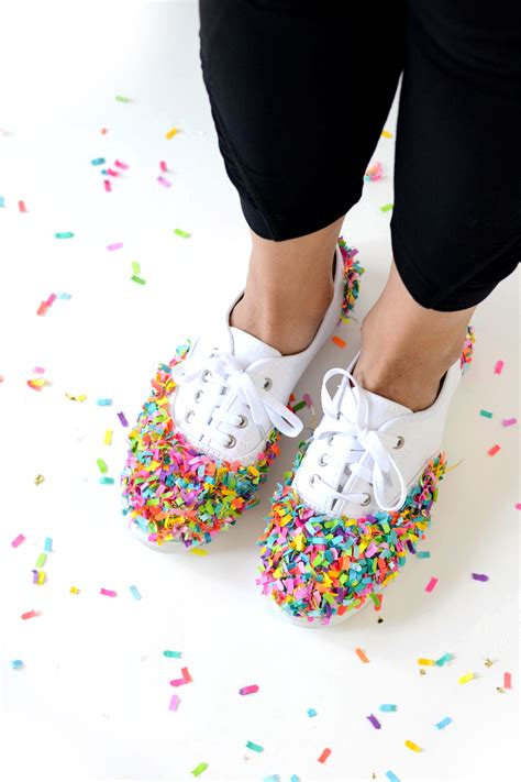 Check spelling or type a new query. DIY confetti dipped shoes - Mod Podge Rocks