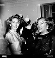 Gloria Swanson, right, and her daughter Michele Farmer, 1961 Stock ...