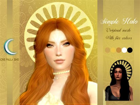 The Sims 4 Simple Halo Sims Sims 4 Sims 4 Mods Clothes