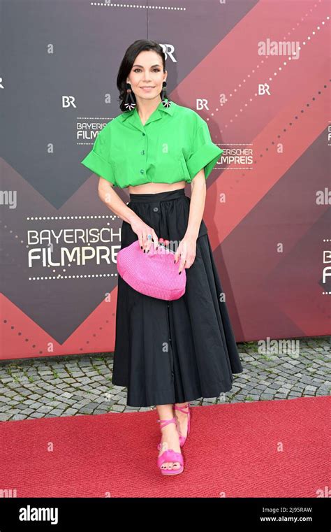Munich Germany Th May Nadine Warmuth Actress Arrives At The Bavarian Film Awards