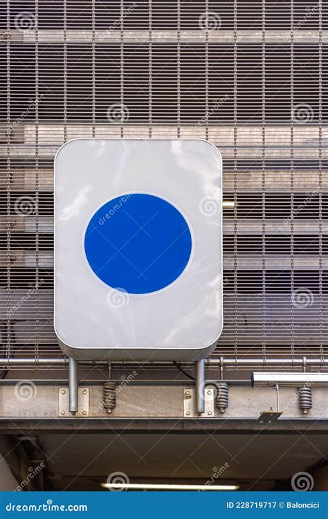 Blue Dot Sign Stock Image Image Of Structure 2021 228719717