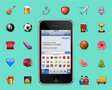 Look at the different in the picture, emoji in the keyboard look weird, but if i tap that, emoji look normal. Apple's Emoji Font Celebrates its 10th Anniversary Today ...