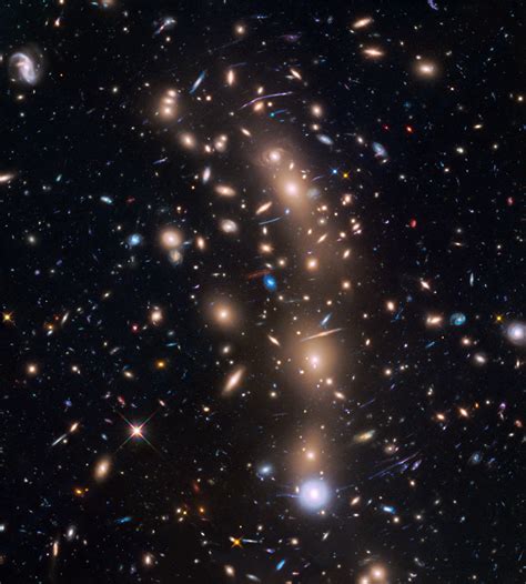 Hubble Frontier Field Galaxy Cluster Macs J04161 2403 Hubblesite